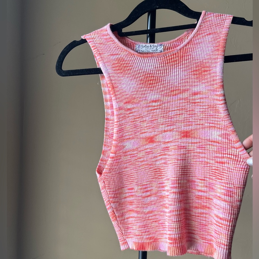 colorful cropped top!!